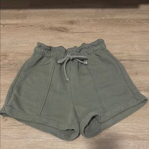 Abercrombie & Fitch Women's Athletic Shorts in Dark Green